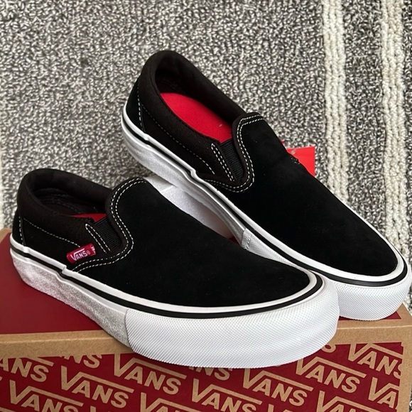 Vans Black Slip-On Shoes - Picture 4 of 8